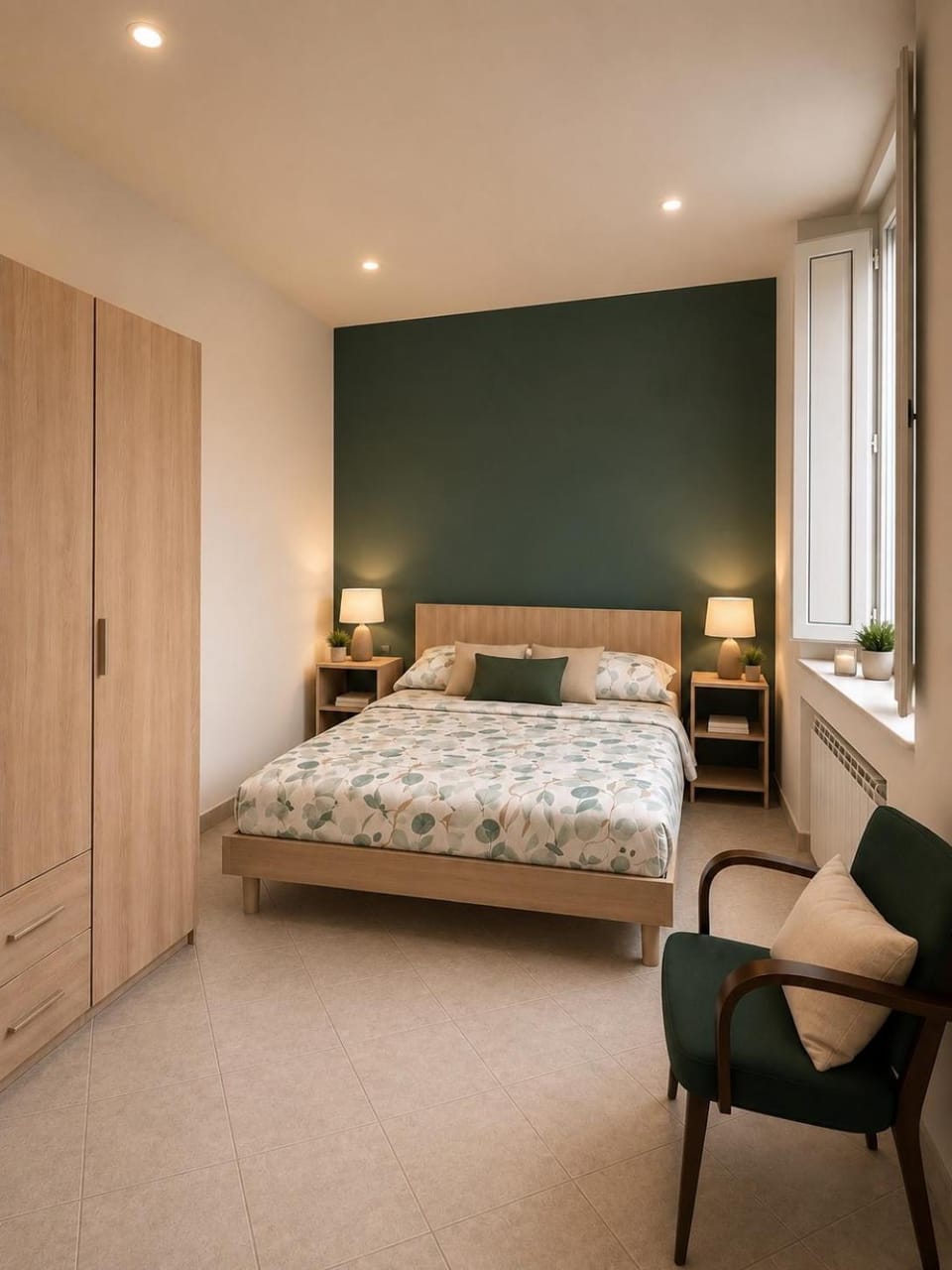 Bed, Bedroom, wardrobe