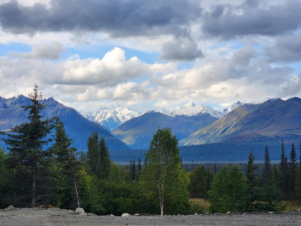 Natural landscape, Mountain view