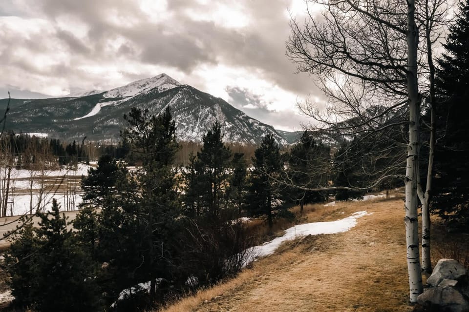 Day, Natural landscape, Winter, Mountain view