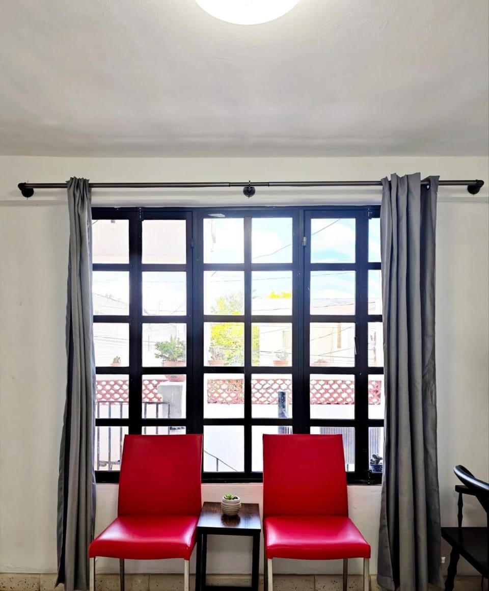 Loft of Red bricks & cactus terrace Apartment in Progreso