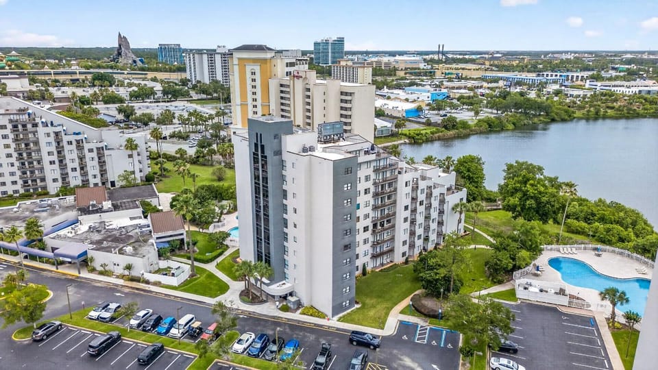 Day, Bird's eye view, Swimming pool