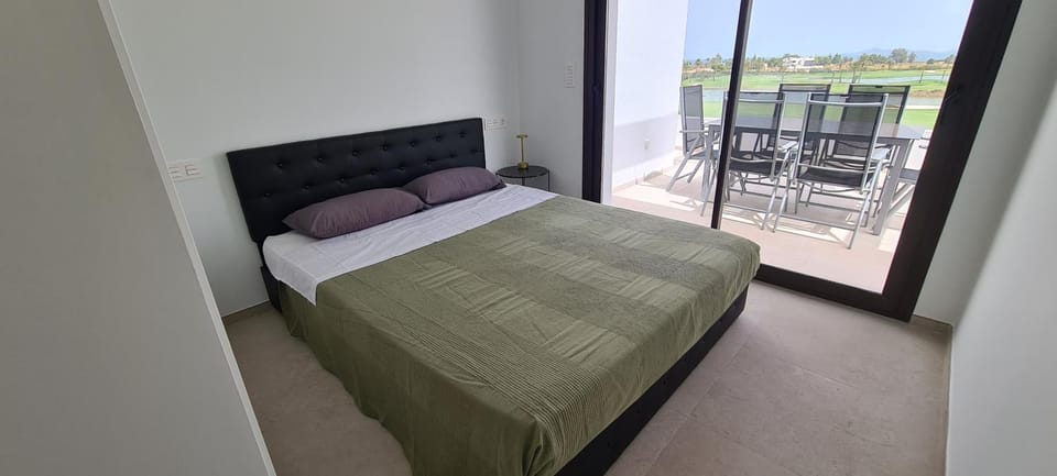 Golfcourse, View (from property/room), Balcony/Terrace, Bedroom, Sea view