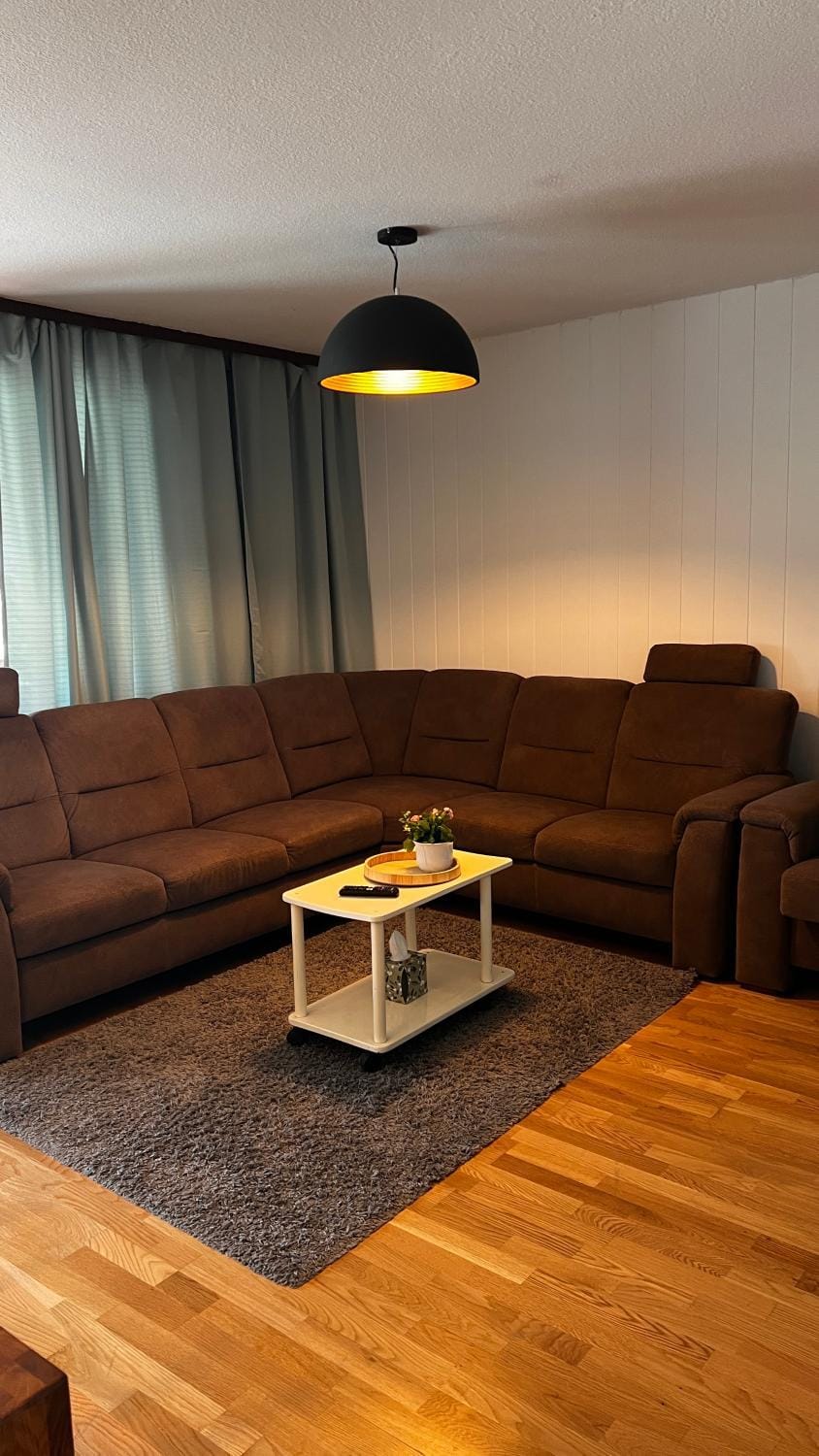 Fireside-Apartment-8 Betten-Kamin-Terrace Apartment in Landshut