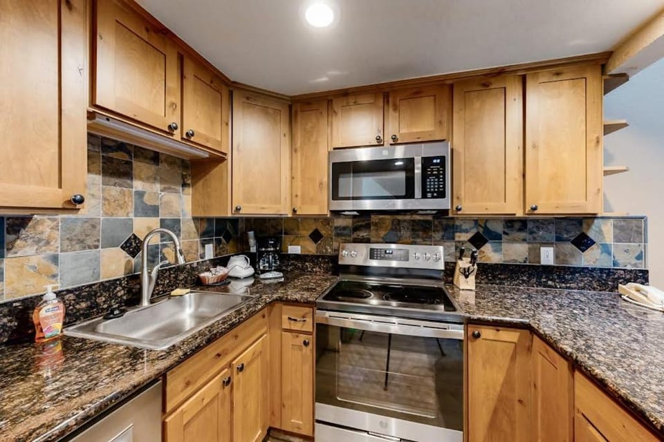 Lake dreams come true at this top-floor studio with loft at Lakeland Village Apartment in South Lake Tahoe