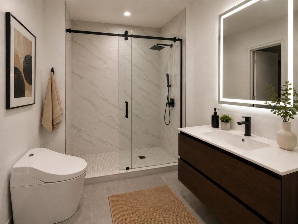 Luxury Family Apartment Sleeps 11 Manhattan Views 20 Min to Times Square Apartment in North Bergen