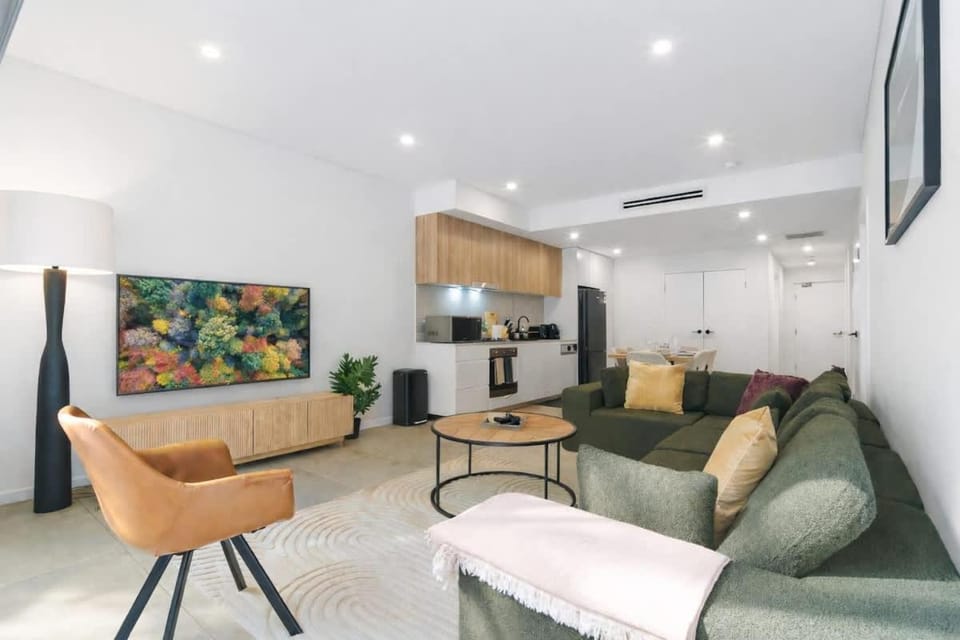 Mascot Oasis near Airport - 2x Parking & Pet-Friendly Apartment in Mascot