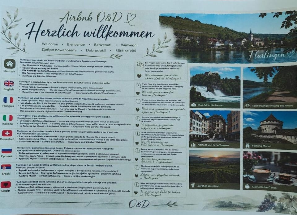 O&D Guest Room Bed and Breakfast in Schaffhausen, Switzerland