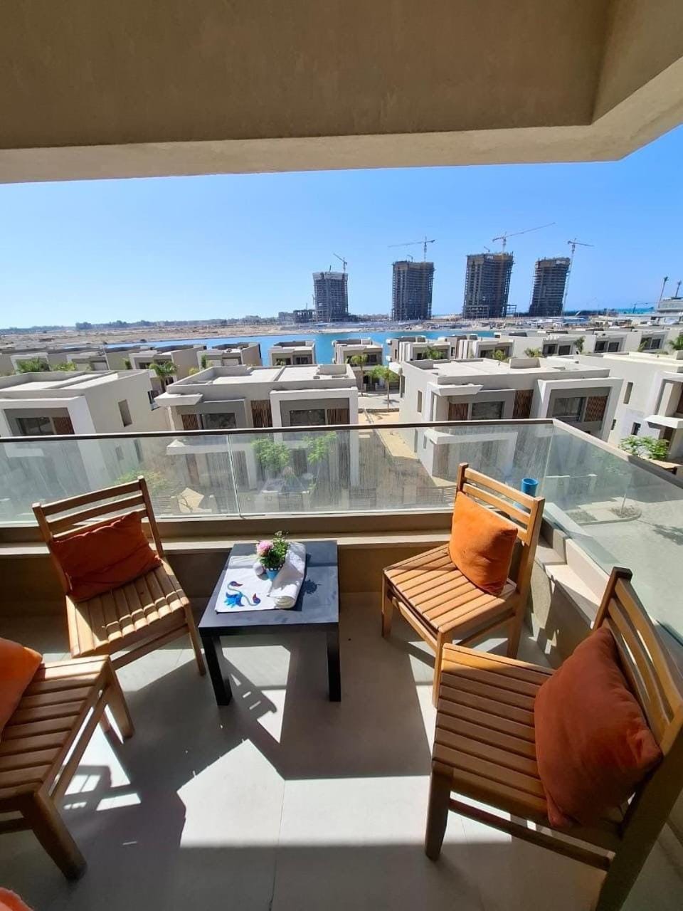 Northbed 1BR Palm Hills New Alamein sea view Apartment in Egypt