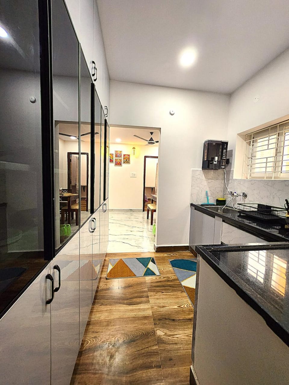 Servostay 2BHK with Skyscrapper View in Miyapur Apartment in Hyderabad