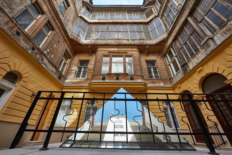 Property building, Garden view