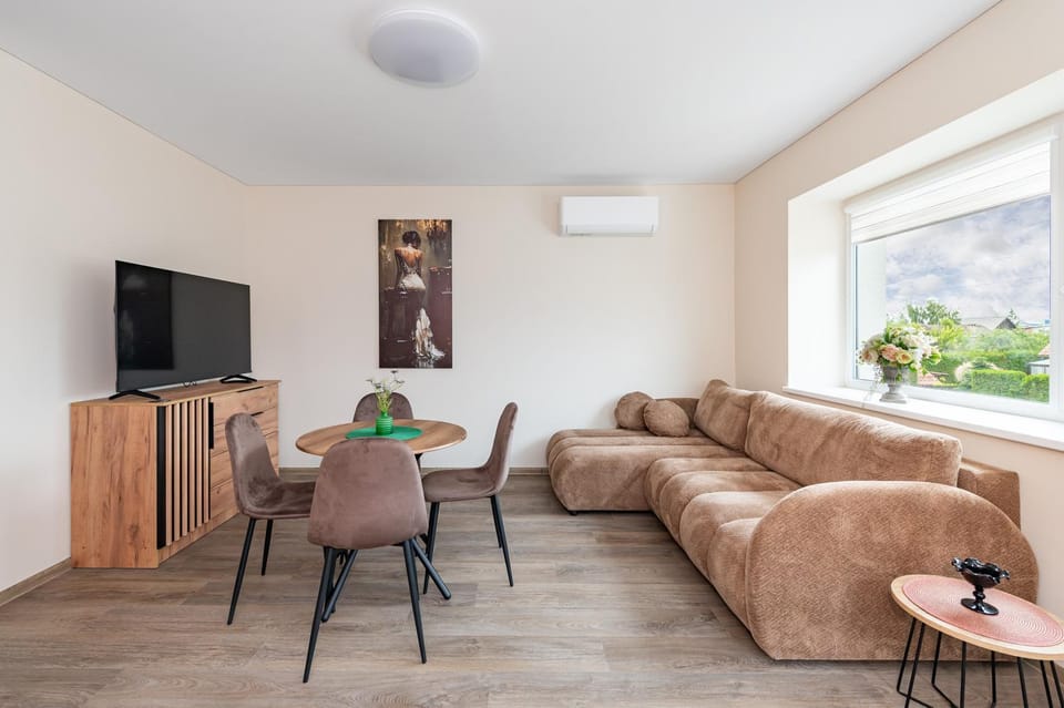 TV and multimedia, Living room, Seating area, Dining area, Evening entertainment, air conditioner