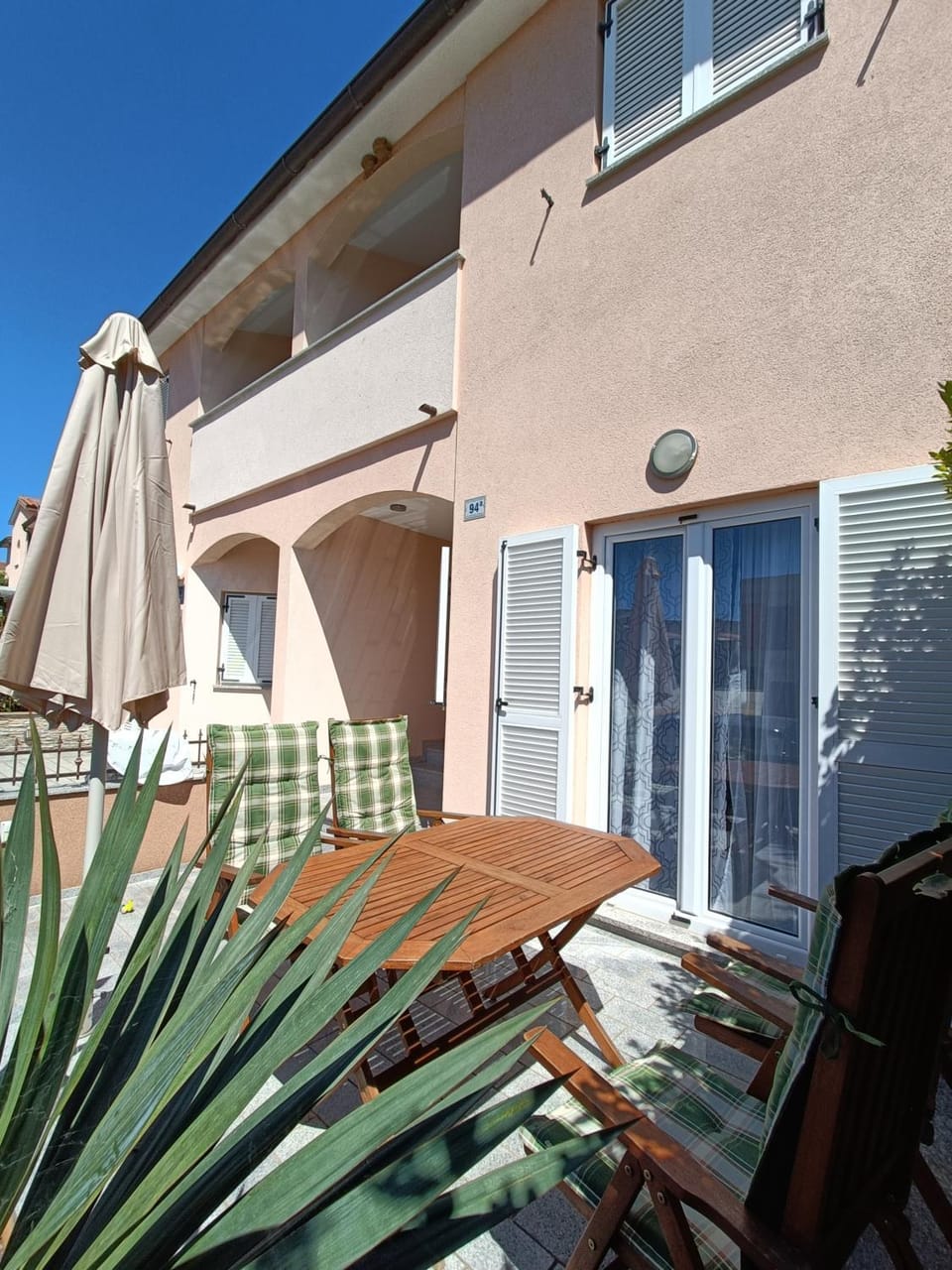 Property building, Patio