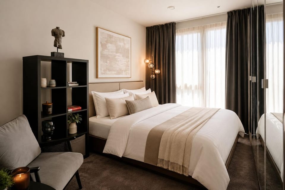 Modern 2-Bedroom Apartment in Nine Elms - Ac & Balcony Apartment in London