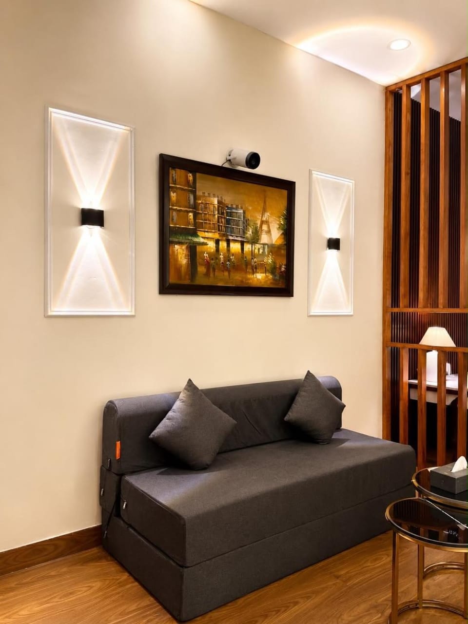 Studio Apartment with cinema vibes By Lusso stay Apartment in Noida