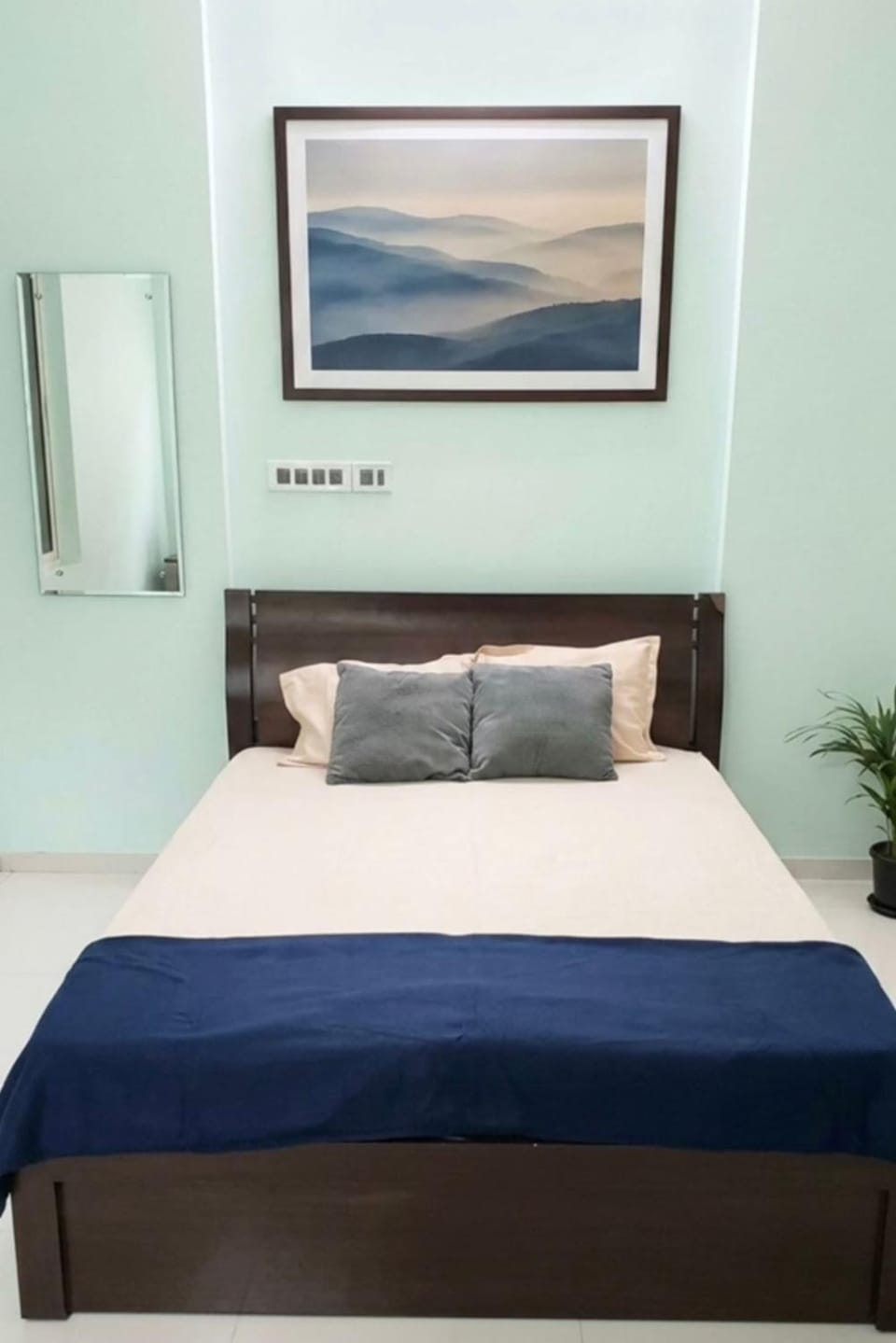 Cozy & Private Studio Apartment with Balcony in New Kalyani Nagar Apartment in Pune