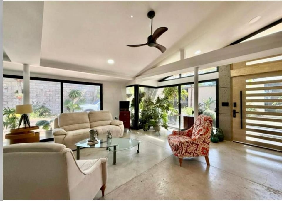 Luxury Beachfront House Steps from the Sea House in Colombia