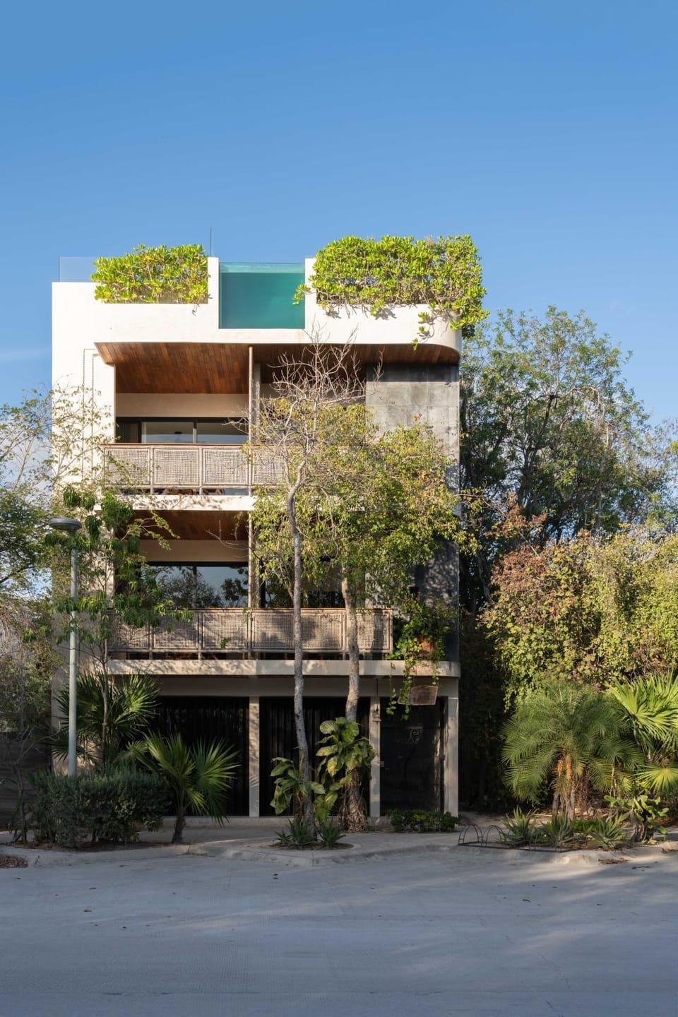 Property building, Spring, Day