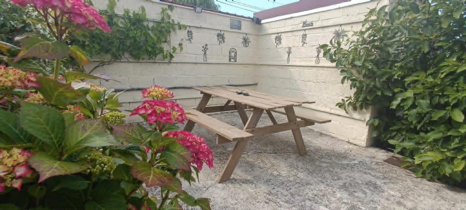 Patio, Spring, Day, Garden, Balcony/Terrace, Dining area, Garden view