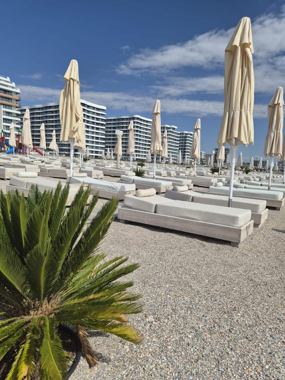 Property building, Beach