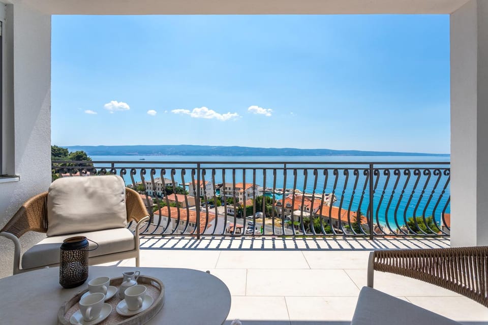 Balcony/Terrace, Seating area, Sea view