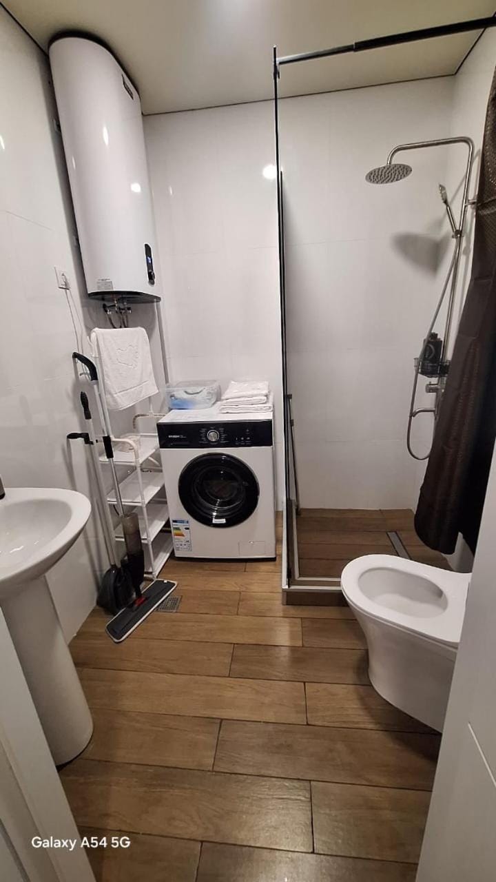 Shower, dryer