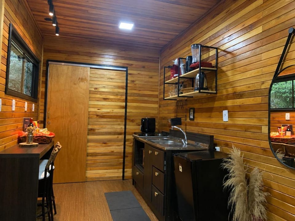 Kitchen or kitchenette, stove, kitchen