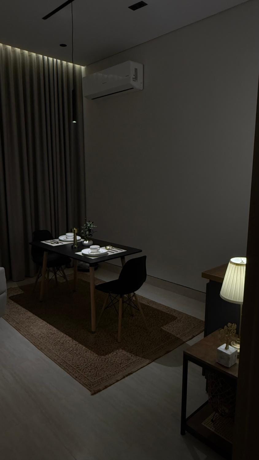 Living room, Seating area, air conditioner