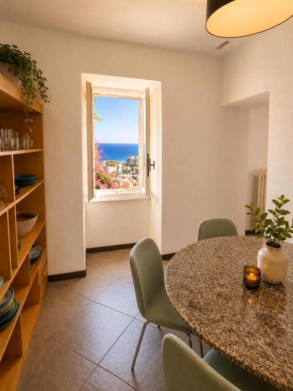 Dining area, Sea view