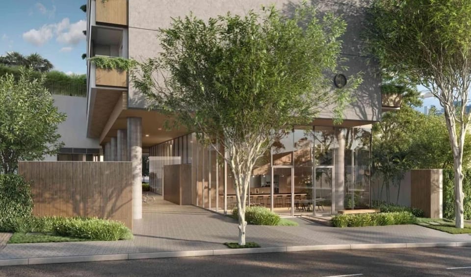 Property building, Facade/entrance