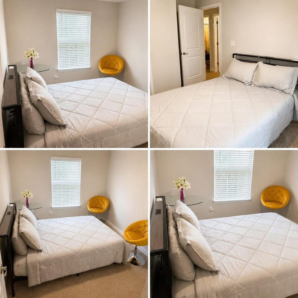 ATL Airport Retreat 3BR-3BA King Suite FreeParking House in Forest Park