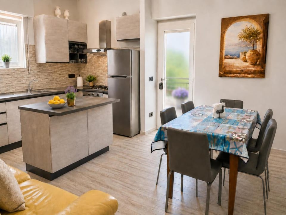 Dining area, Dinner, dishwasher, oven, stove, kitchen