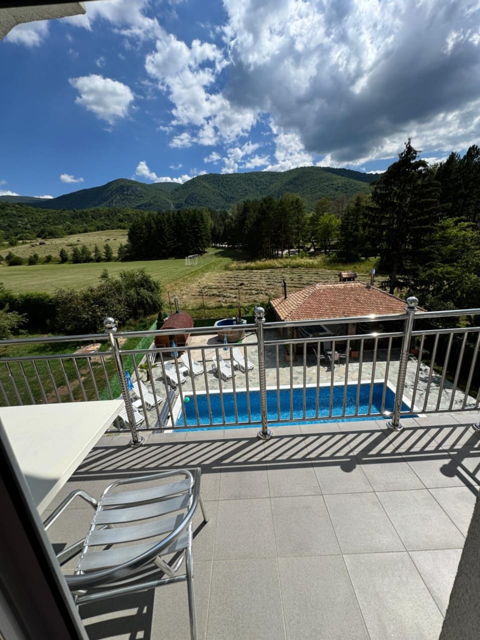 Natural landscape, View (from property/room), Balcony/Terrace, Swimming pool