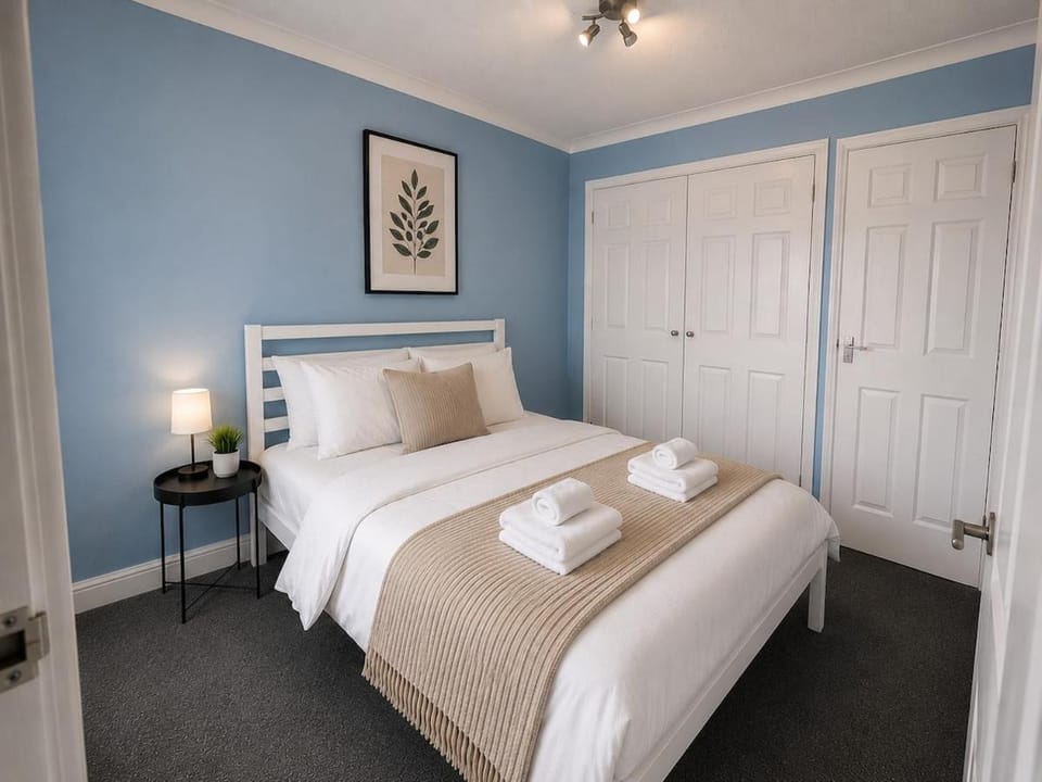 Bed, Bedroom, wardrobe