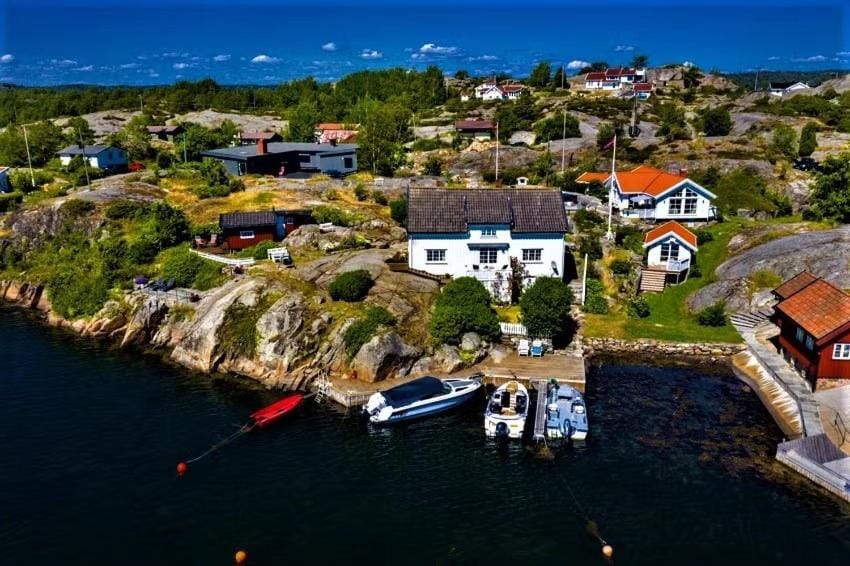Camp Kulinaris landstedet i Portør havn! House in Norway