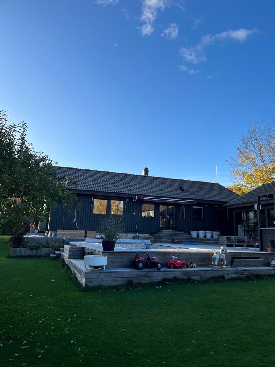 Enplansvilla med pool House in Stockholm County