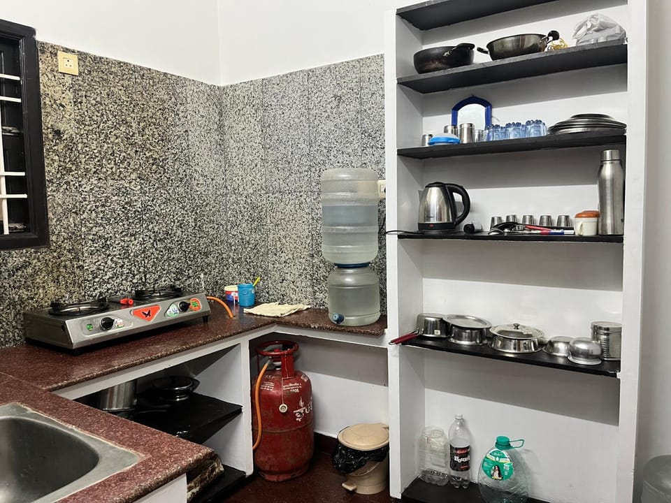 SarithaGarden Cozy 2BHK with AC, Wi-Fi Apartment in Puducherry