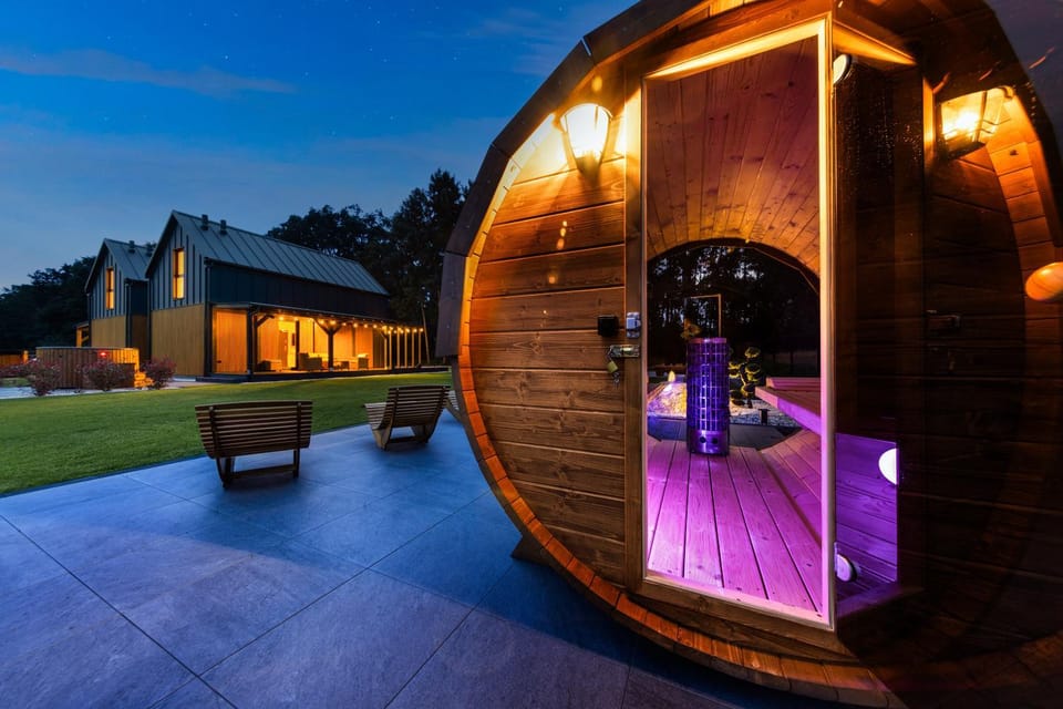 Książęca Dolina SPA Jacuzzi Sauna Dom Całoroczny Dolina Baryczy House in Lower Silesian Voivodeship