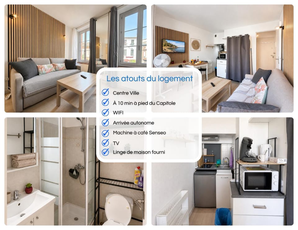 TV and multimedia, Kitchen or kitchenette, Living room, Seating area, Dining area