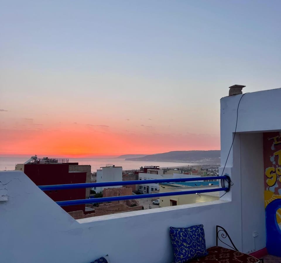 Sea view, Sunset
