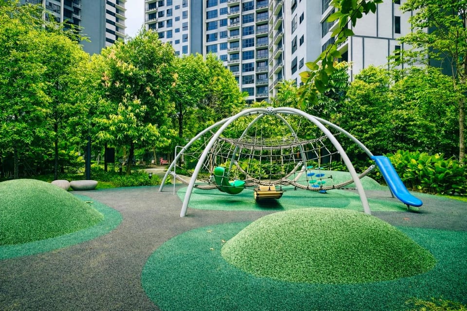 Children play ground, Garden view