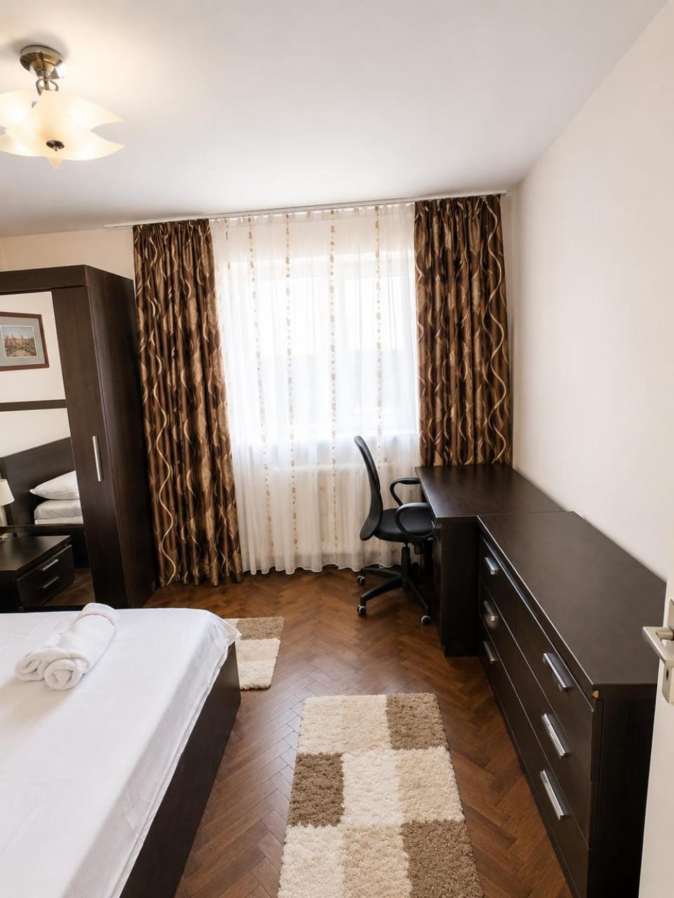 Bed, Bedroom, wardrobe