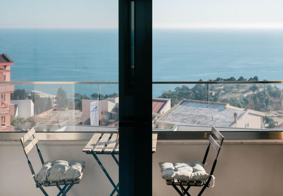 Patio, Pool view