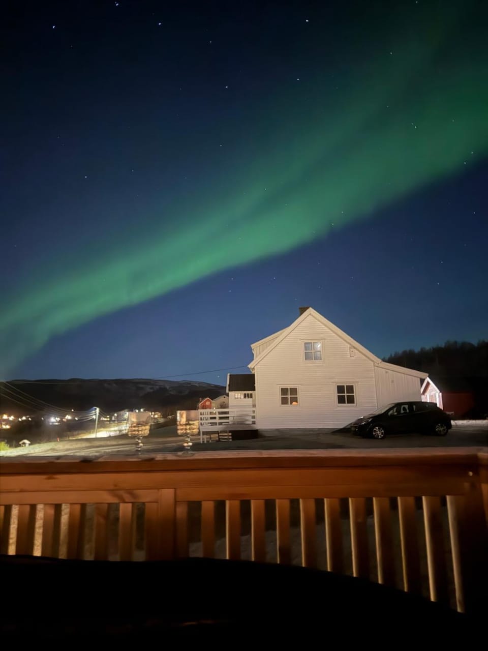 Det gamle huset i Oksfjordhamn House in Lapland