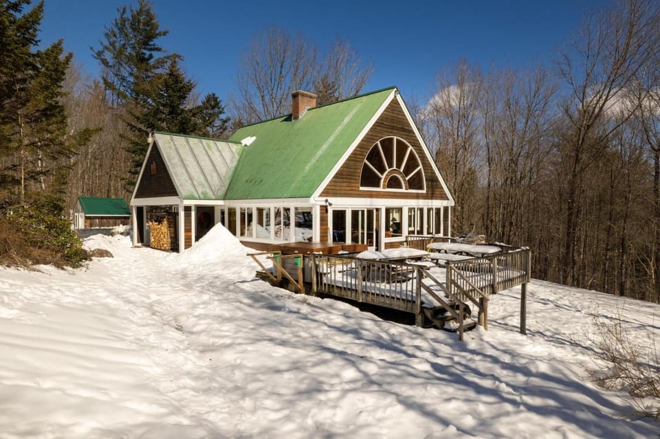Sunburst House in Mendon