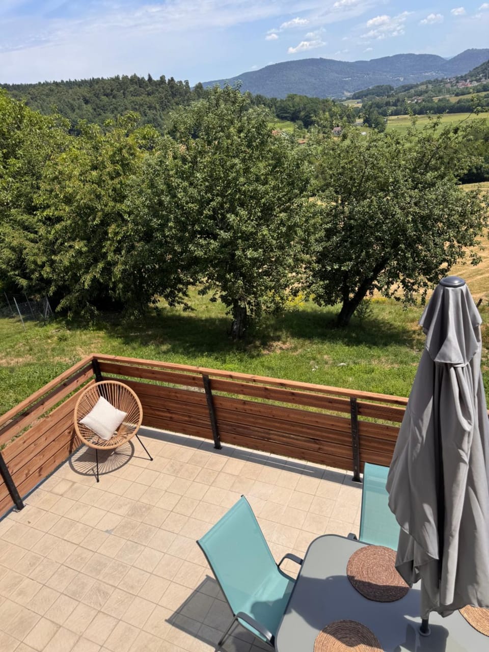 Balcony/Terrace, Mountain view