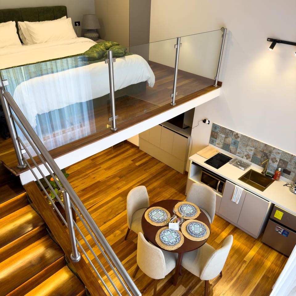 Bird's eye view, Kitchen or kitchenette