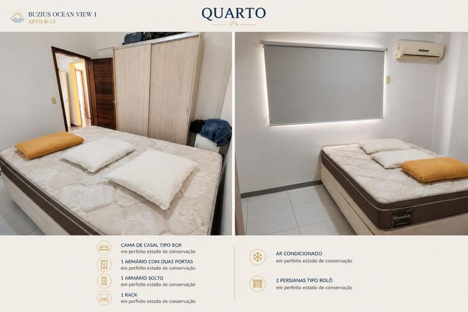 Photo of the whole room, wardrobe, air conditioner