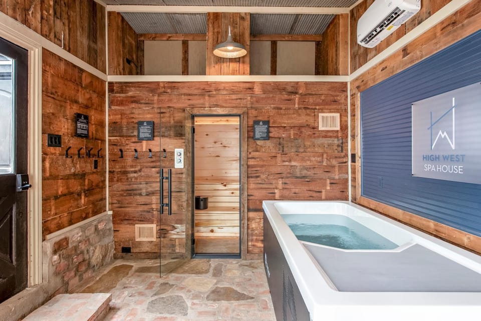 Sauna, Bathroom, Spa and wellness centre/facilities, Bath