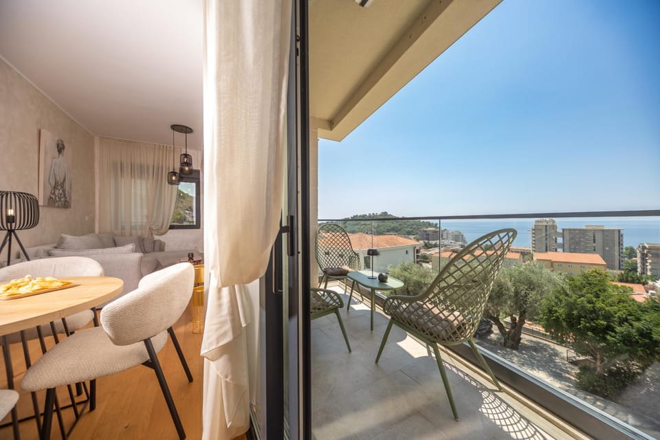 Balcony/Terrace, Dining area, Sea view, furniture