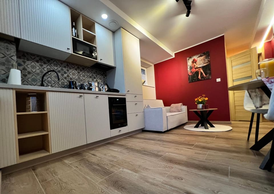 Kitchen or kitchenette, Dining area, dishwasher, oven, stove